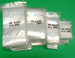 Zip Bag 2"X3"