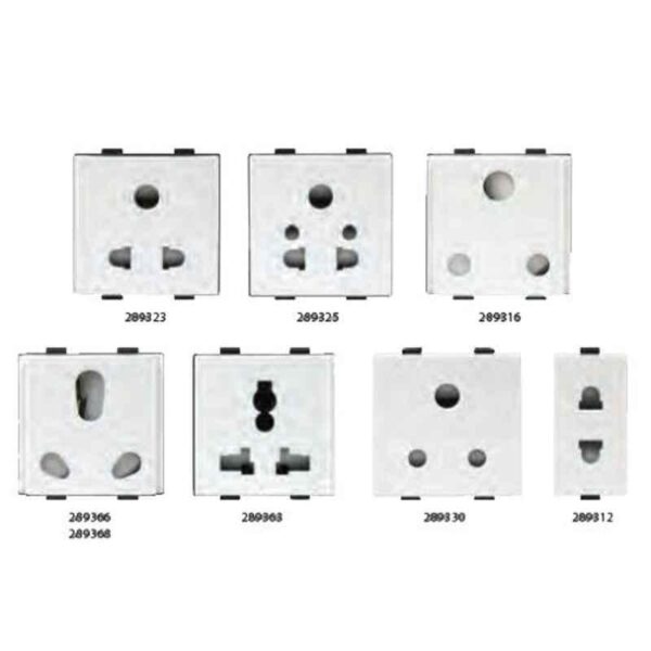 Roma 16 A & 6 A Universal Socket Shutter