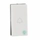 Legrand 6A Bell Push 1W 1M White NRI
