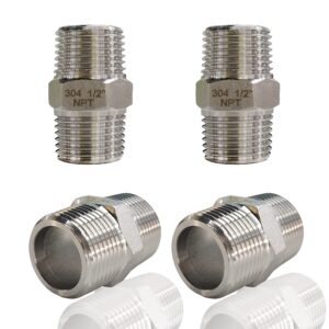 S.S Reducer Nipple 1/2" X1.2"