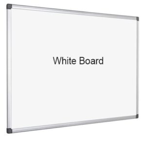 White Writing Board Delux 2'x4.5"
