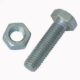 MS Nut Bolt 12mm X50mm