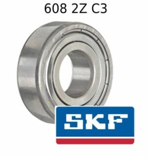 SKF Bearing 608 ZZ/C3