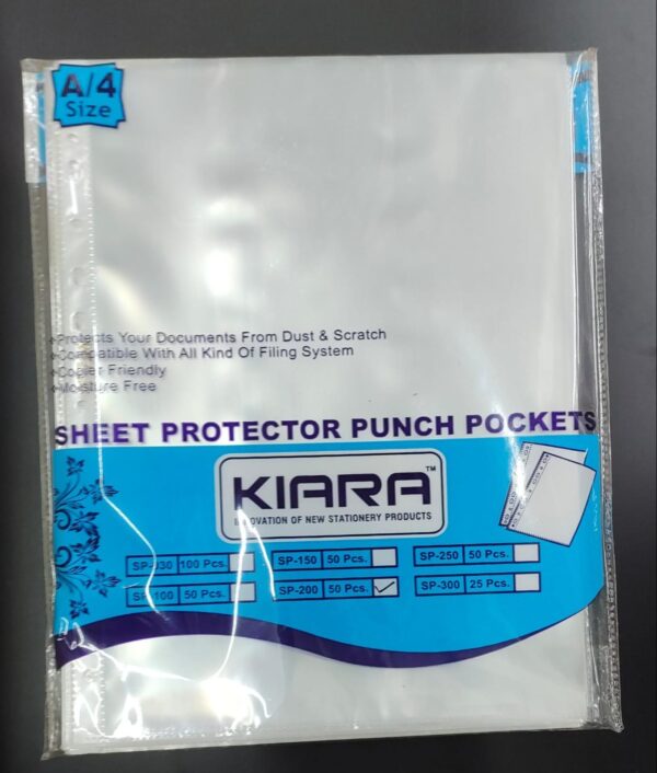 A4 Sheet Protector 30 MIC